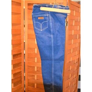 Vintage Jeans Ultra High Flat Front P.S. Gitano 1970s Logo Retro